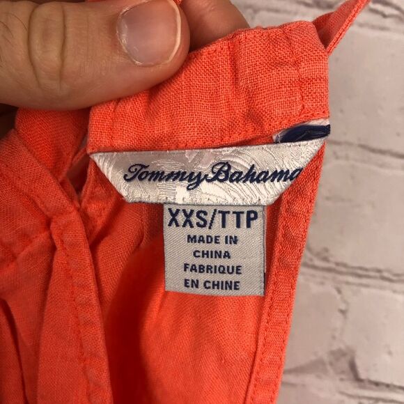 Tommy Bahama Pink Tank Top Women's Sz XXS - Picture 3 of 8